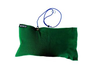 Weatherproof Hammock Pillow - Racing Green Cushion