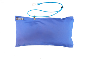 Weatherproof Hammock Pillow - Blue Cushion