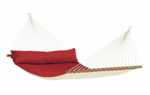 North American Style Rod hammock - Red
