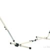 Double adjustable stand in cream